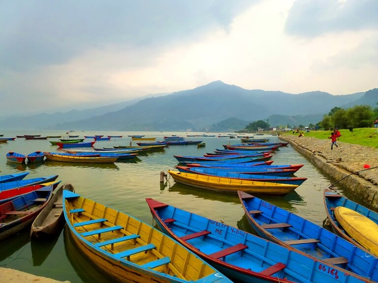 The Lake at Pokhara