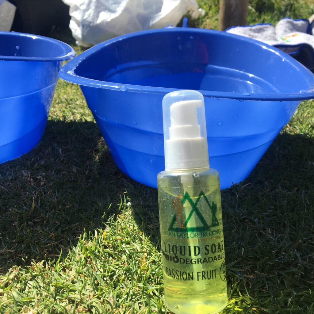 Soap on the Inca Trail.