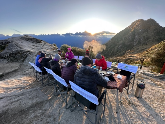 Early morning on the Inca Trail
