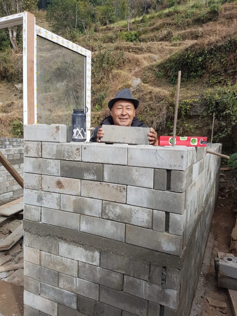 Dawa Sherpa doing his part