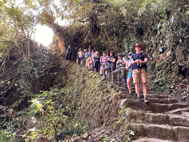 Training for the Inca Trail trek
