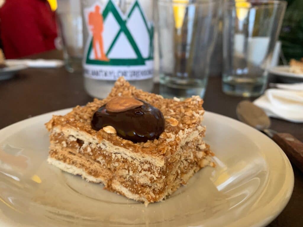 Quality desert served on Aconcagua