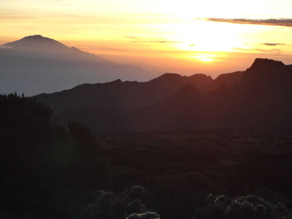 What is the most Beautiful route up Mount Kilimanjaro