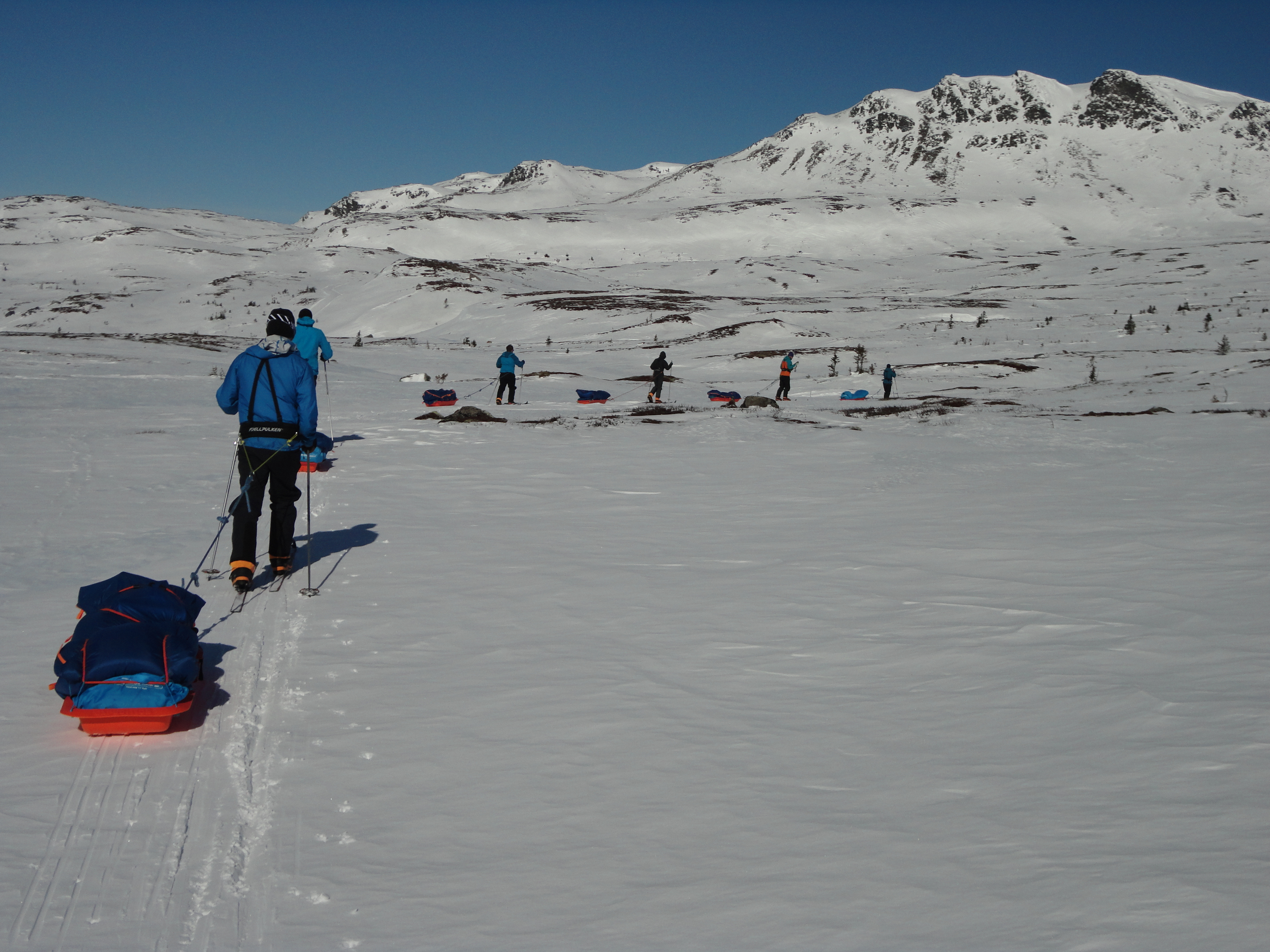 Nordic Ski Training In Norway