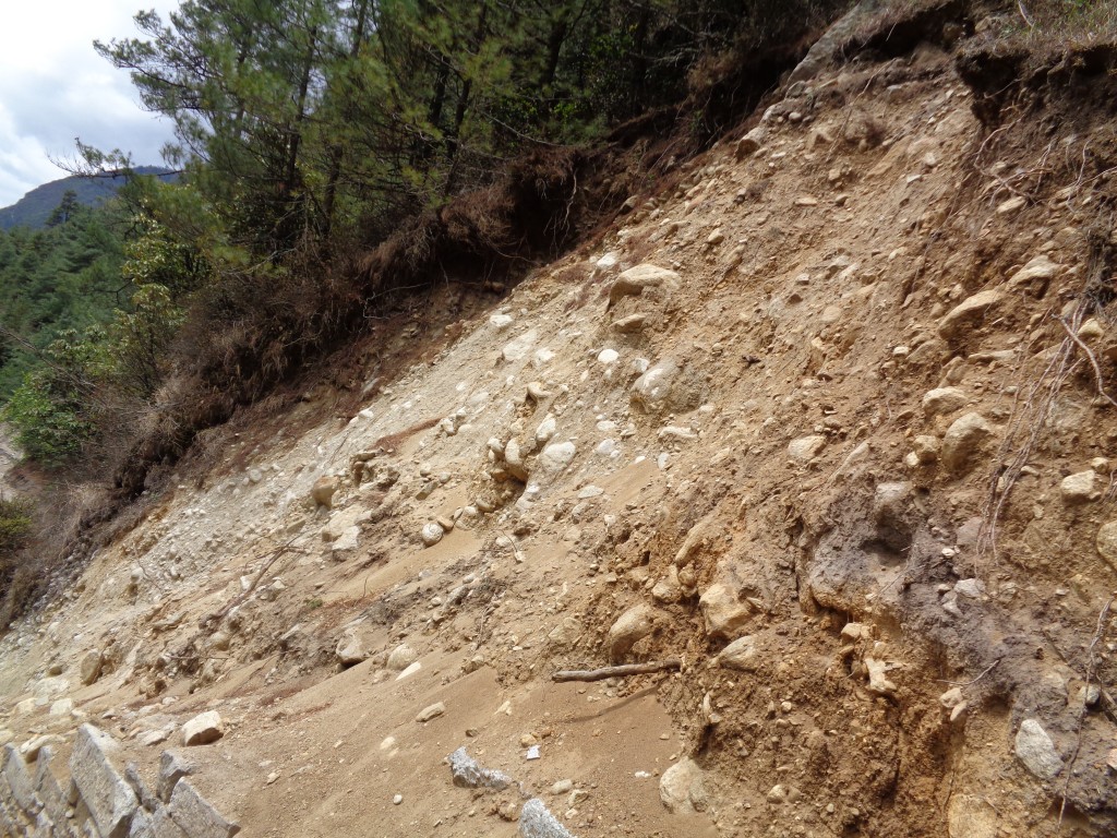 On the trail from Phakding to Monjo