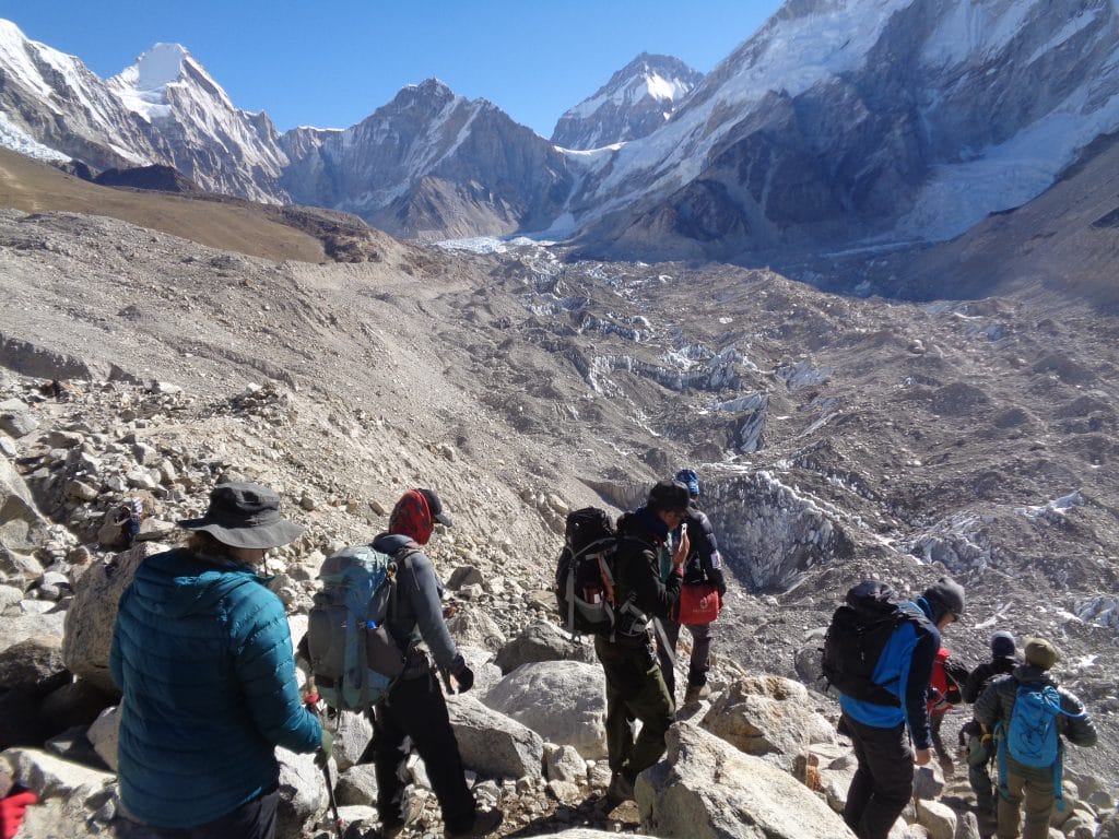Close to Everest Base Camp
