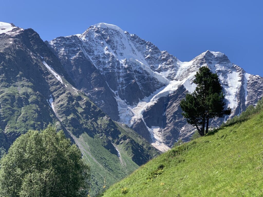 Mount Elbrus from the south side