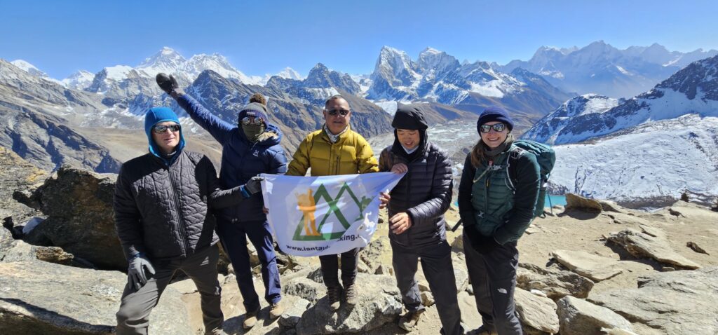 On the top of Gokyo Ri