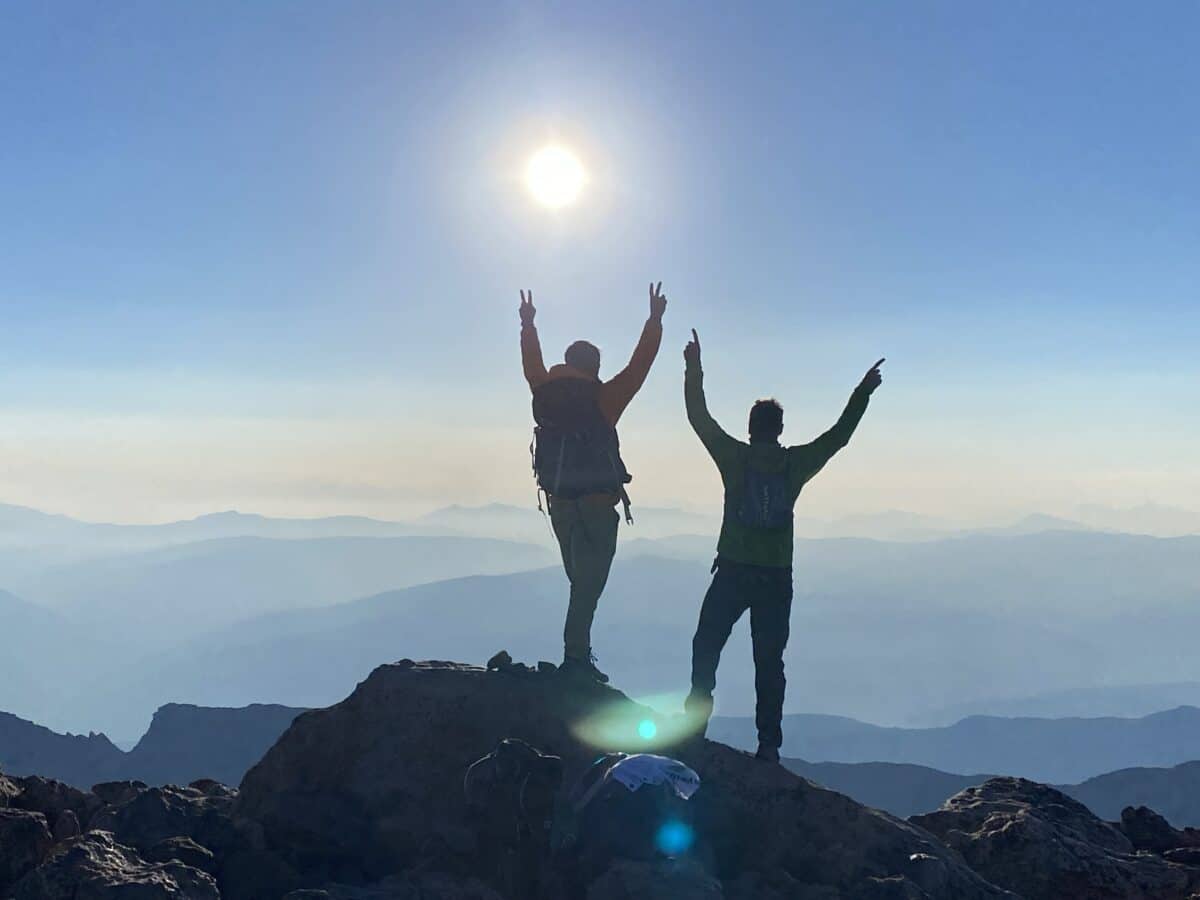 The Summit of Holy Cross Colorado