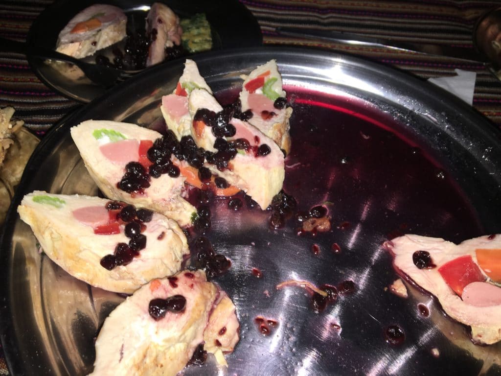 What food will I get on the Inca Trail trek to Machu Picchu