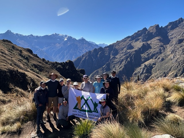 Training for the famous Inca Trail to Machu Picchu