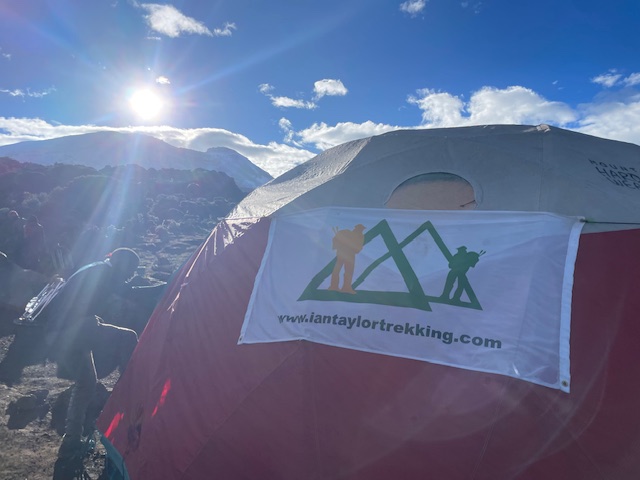 Kilimanjaro from Shira Camp 2 
