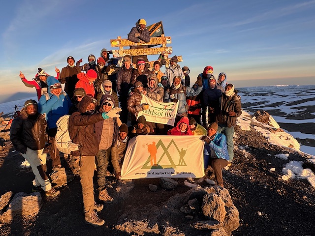 The summit of Kilimanjaro