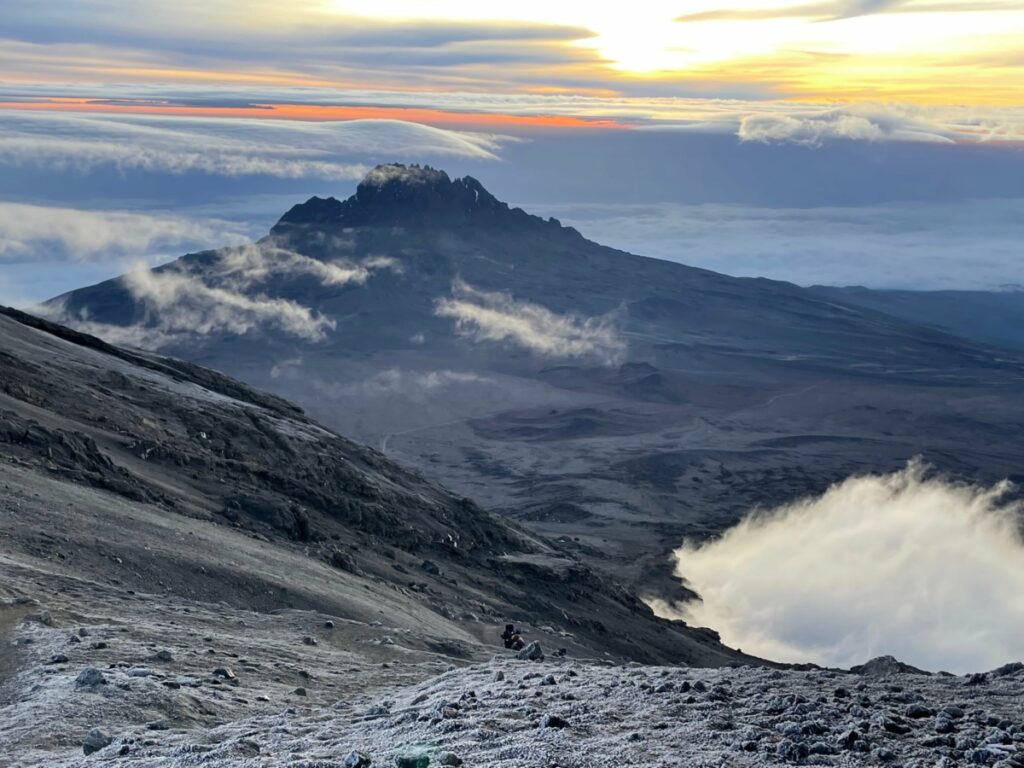 Sunrise on Kilimanjaro