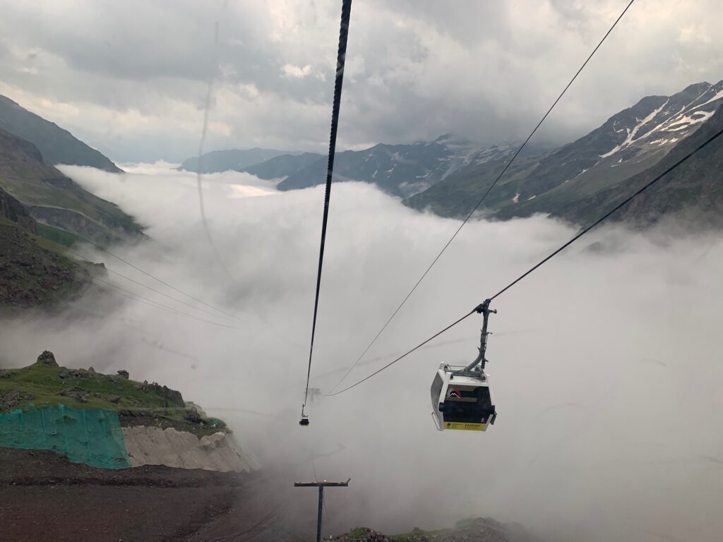 The Gondola on Mount Elbrus
