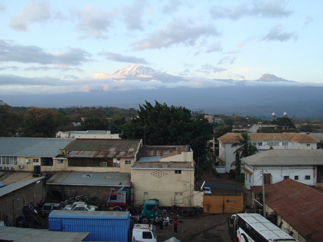 Kilimanjaro from Moshi