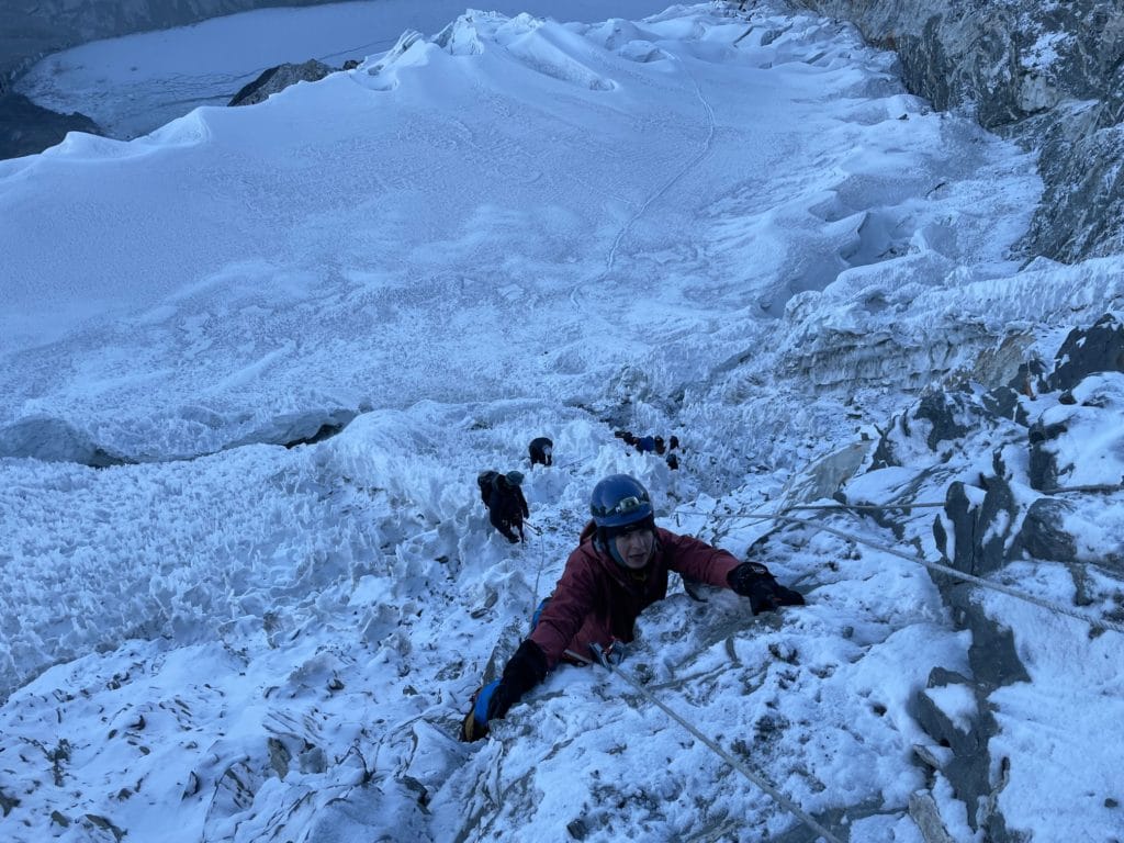 Island Peak Head wall