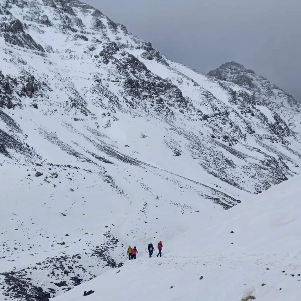Climbing Mount Toubkal