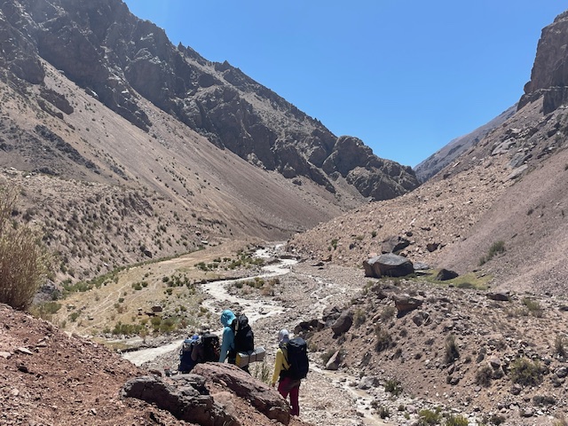 Elevations Gains Climbing Mount Aconcagua