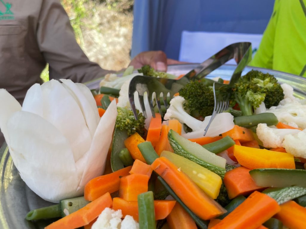 Food on the Inca Trail trek
