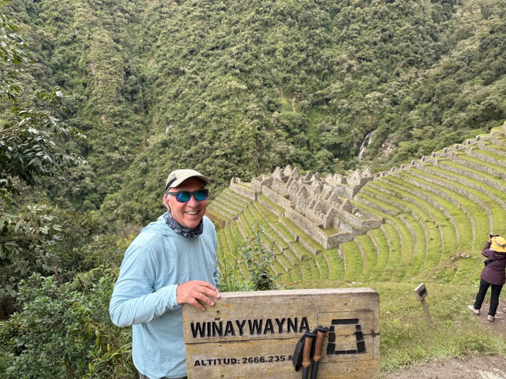 Arriving at Winaywayna